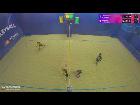 07:35 I. Romanenko / M. Kyselov - I. Ivanov / M. Horobets 22.04.2023 | Winners Beach Volleyball