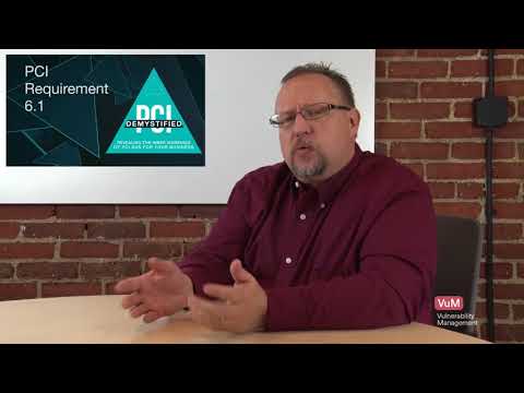 PCI Requirement 6.1 – Establish a Process to Identify Security Vulnerabilities
