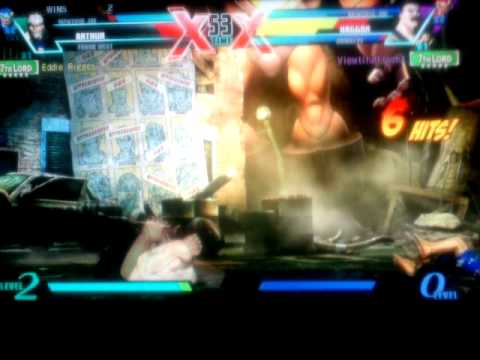 Ultimate Marvel Vs. Capcom 3 Online #7: (Joe, Hawkeye, Haggar)