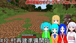 活断層達のマインクラフトVer1.55#12 村再建準備開始【VOICEVOX実況、COEIROINK実況】