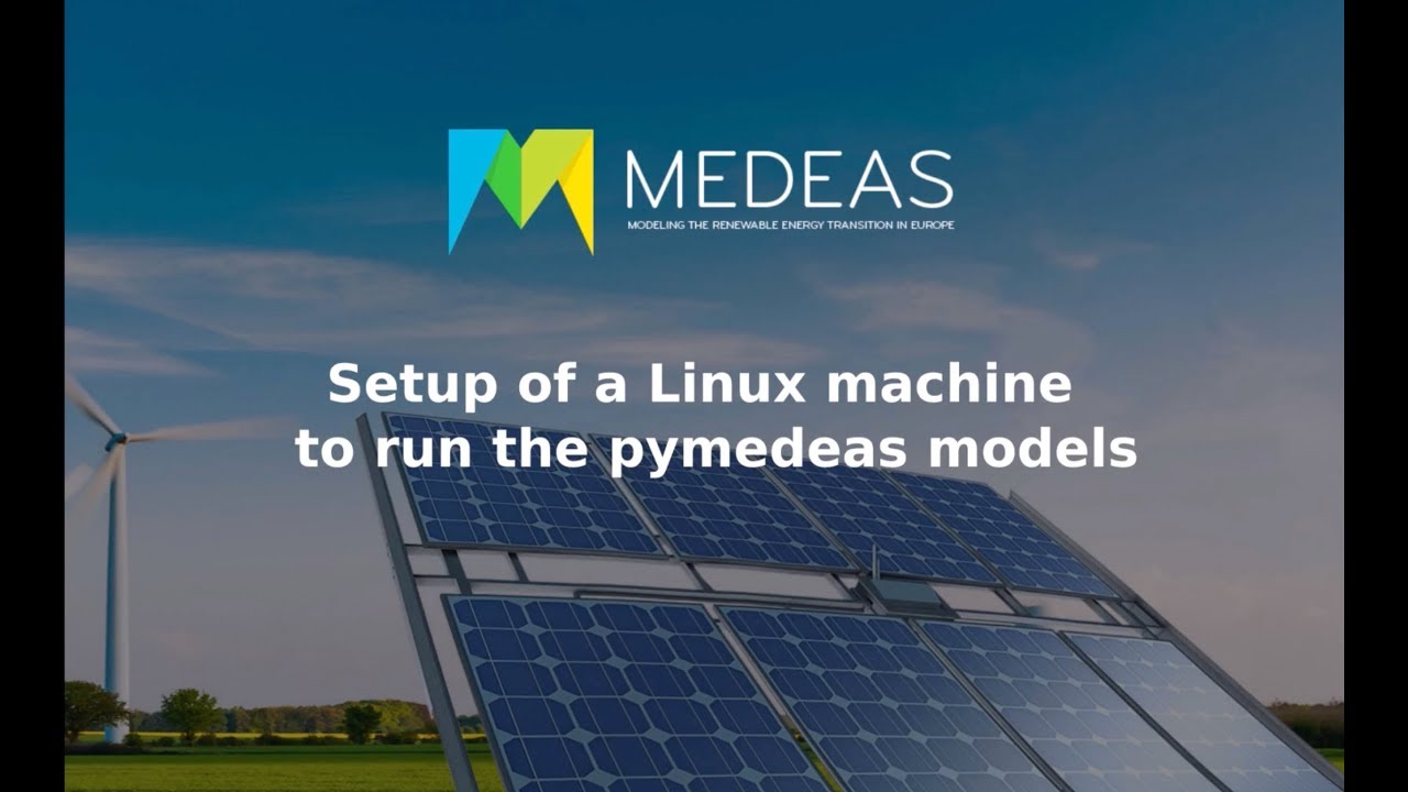 pymedeas models: Linux installation