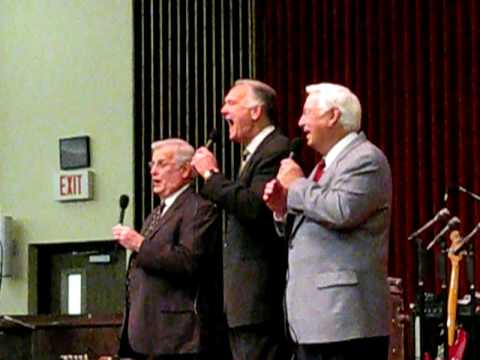 Dave, Duane and Neil, original Couriers sing, 'While The Ages Roll'
