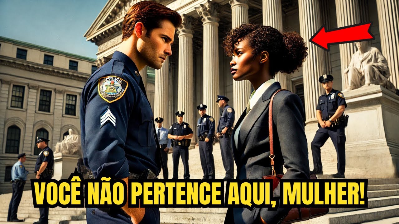 Policial Branco Confronta Juíza Negra no Tribunal – Você Precisa Ver o Desfecho!