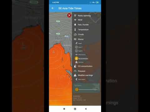 SE Asia Tide Times: GPS & Map