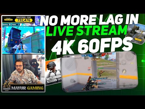 How To Do 60fps Live Streaming on Youtube in Mobile - RTMP Link | How To Fix Live Stream Lag Issue