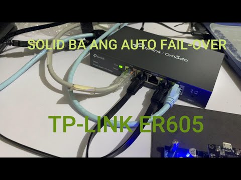 MULTI WAN| AUTO FAIL OVER|| TP LINK ER605 CONFIGURE VLAN|