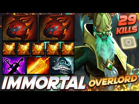 Necrophos Overlord 29 Frags Super Build - Dota 2 Pro Gameplay [Watch & Learn]