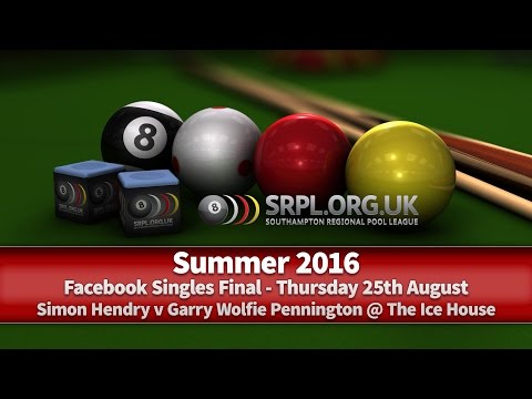Summer 2016 - Facebook Blackball Singles Final - 26/8/16