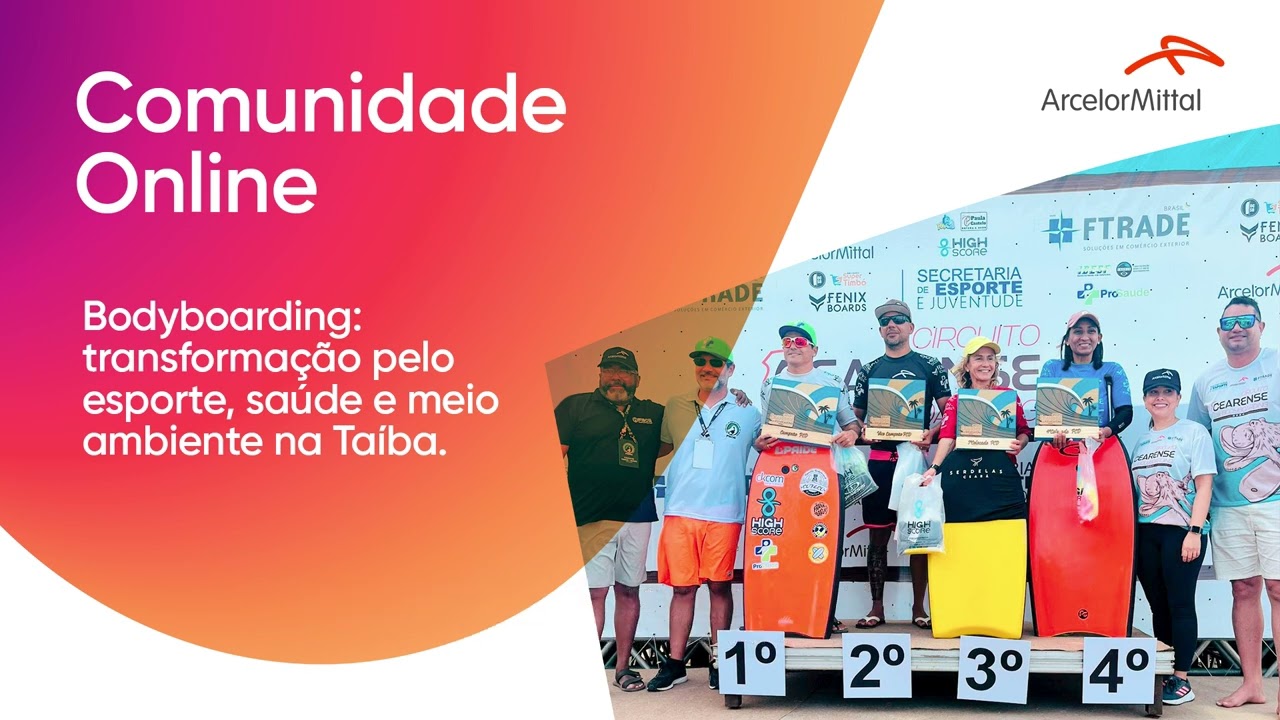 Comunidade Online | ArcelorMittal no Circuito Cearense de Bodyboarding na Taíba