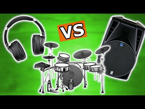 Electronic Drums on PA System vs Headphones | Comparison & What To Expect Playing eDrums Live