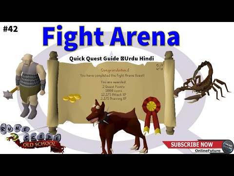 OSRS│How To Complete Fight Arena Quest 2020 │Quick Quest Guide │Urdu Hindi