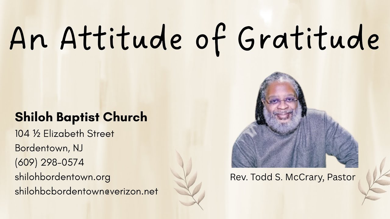 An Attitude of Gratitude thumbnail