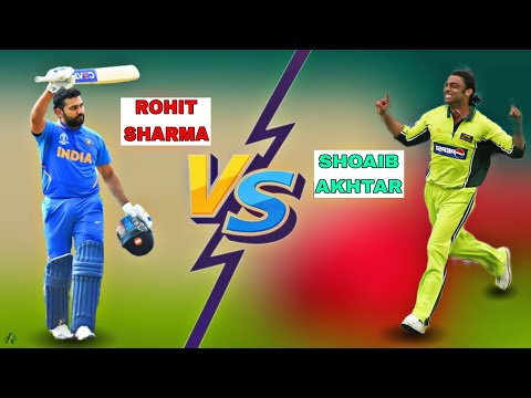 Only Time Rohit Sharma faced Shoaib Akhtar || Hits 11 Runs of 6 Balls