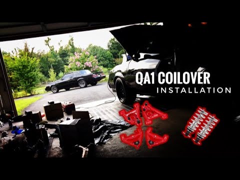 UMI suspension and QA1 Coil-Over Installation G-body Buick Chevy Oldsmobile