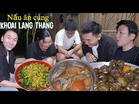 Nấu Bữa Tiệc Đồng Quê Nho Nhỏ  Đãi Khoai Lang Thang 