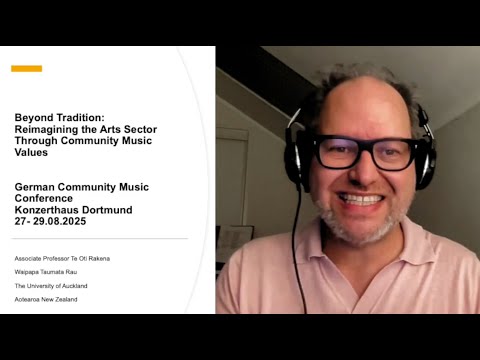 Beyond Tradition: Reimagining the Arts Sector Through Community Music by Te Oti Rakena