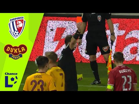 Chance Liga Highlights: FK Pardubice : FK Dukla Praha 1:1 (14. kolo)
