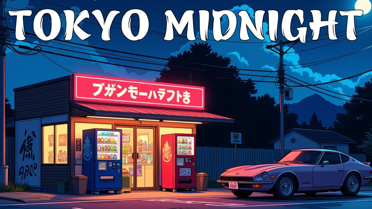 Lofi Chill beats 🎧 Tokyo Night Vibes 🎶 Lofi Beats To Relax, Sounds for Deep Relaxation