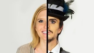 Women Transform Into Drag Kings