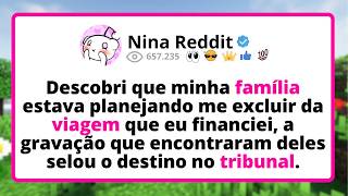 Descobri que MINHA família estava planejando me EXCLUIR da viagem que eu FINANCIEI, a gravação...