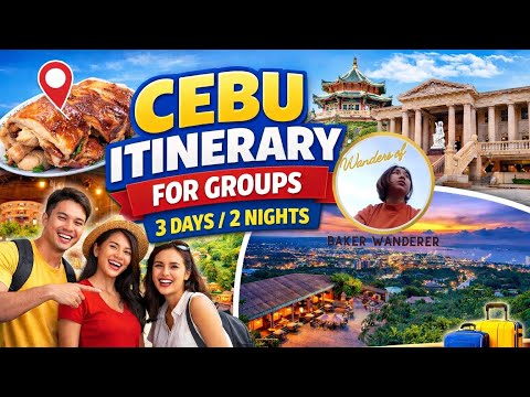 Cebu Itinerary for Groups | 3 Days 2 Nights Cebu City Travel Guide