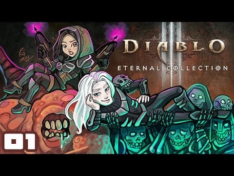 Let's Play Diablo 3: Eternal Collection - Switch Gameplay Part 1 - Invisible Ferrets You Say?!