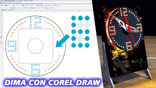 Come ho realizzato la Dima per HDD led clock