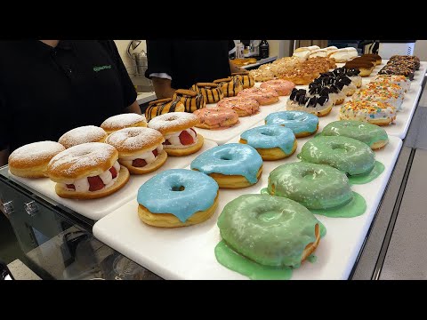 20가지 예쁜 수제도넛 / 20 cute homemade donuts - korean street food