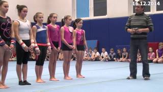 preview picture of video 'Gymnastika Prostějov, ukaž co umíš děvčata 16.12.2014'