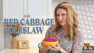 Red Cabbage Slaw