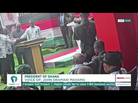 Prez Mahama Hails Rawlings as Transformative Leader at NDC HQ Inauguration