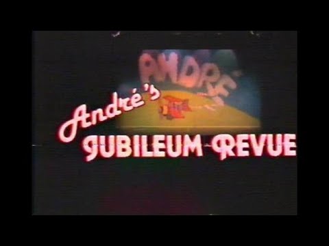 Andre's Jubileum Revue met oa Andre van Duin, Frans van Dusschoten en Hans Otjes.