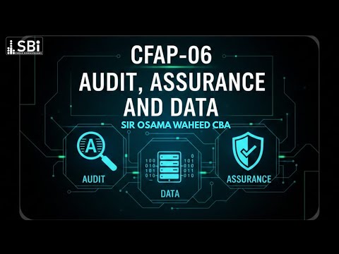 CFAP-06 (AAD) BY SIR OSAMA WAHEED  JUNE 26  LECTURE # 6 A