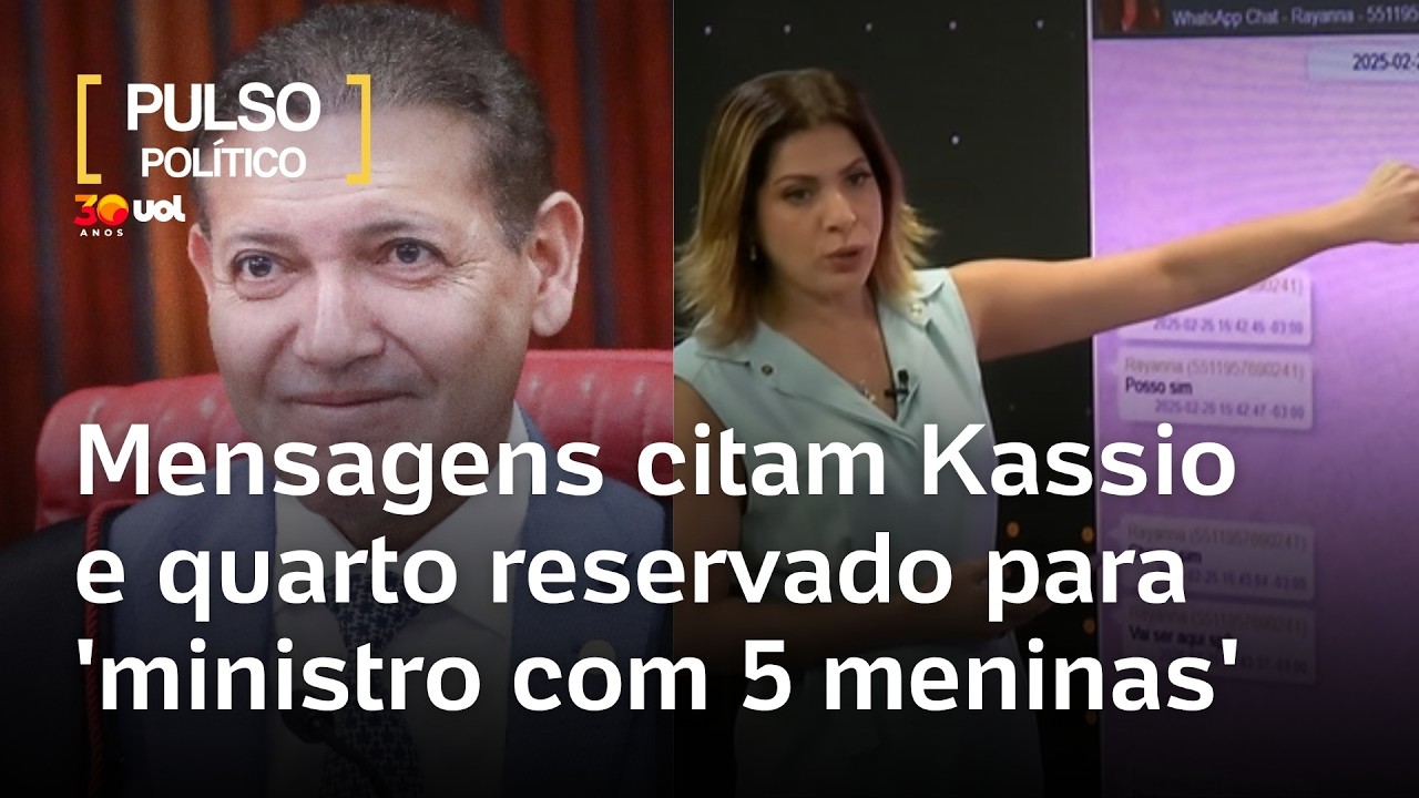  Daniela Lima: Mensagens citam Kassio Nunes e quarto 'com 5 meninas' em festa de Vorcaro
