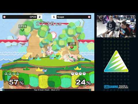 Ascension: Back To Basics Melee Singles Winners Semi-Finals - CPU0 (Puff) vs Scape (Fox, Puff)