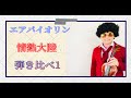 【エアバイオリン】情熱大陸弾き比べ①