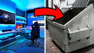 I Turned an Old Dumpster into an Epic Secret Room!