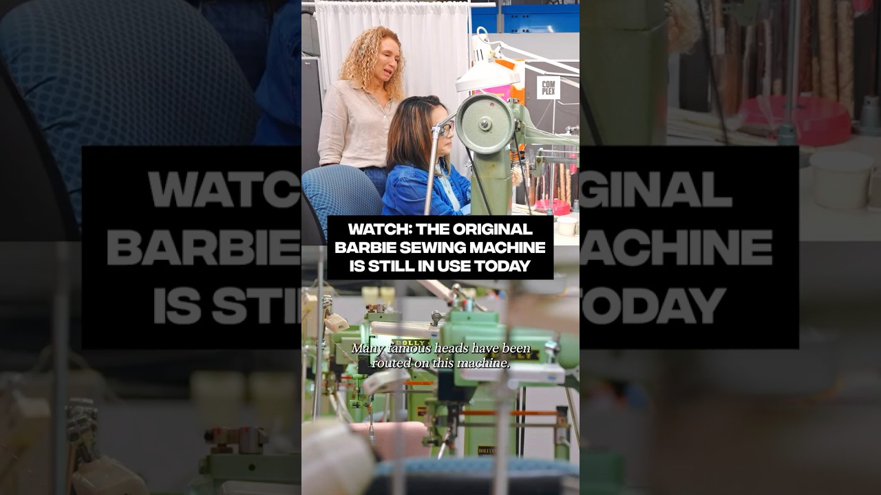 Watch: The original Barbie sewing machine is still in use today #OnDisplay