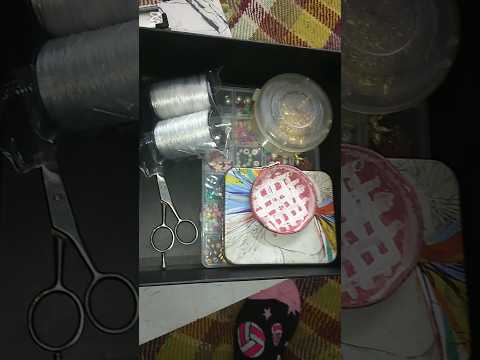 let's make a bracelet with me!:)🎀#zona creativity 🎀🌷