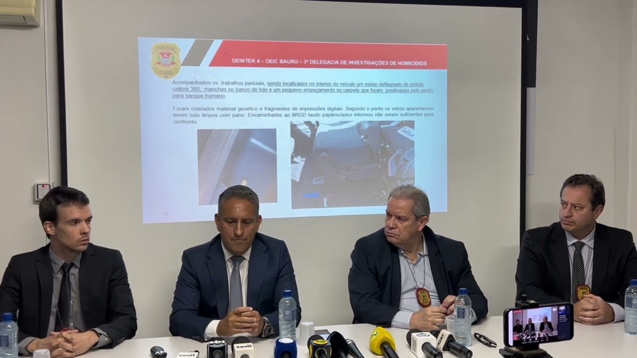 Polícia Civil de Bauru detalha investigação do homicídio de Claudia Lobo