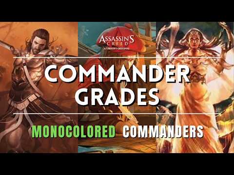 Commander Grades - The Best Monocolored Commanders from Assassin’s Creed!