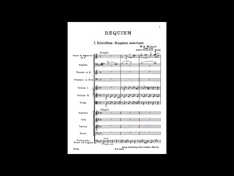 Mozart - Requiem K. 626 (Score) (Süssmayr)