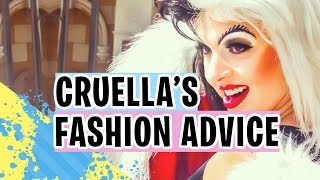 Cruella Gives Disney Villains Fashion Advice | Disneyland Resort Meet and Greet