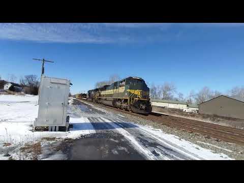 First HU of 2022!!!!! Erie RailRoad Heritage Unit (NS1068) LEADING