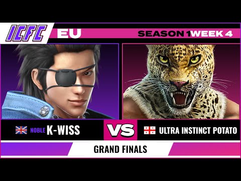 Ultra Instinct Potato (King) vs NOBLE K-Wiss (Hwoarang) - ICFC EU: Season 1 Week 4 - Grand Finals