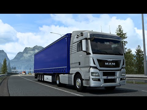 ETS2 1.40 - ProMods 2.55 - MAN TGX 18.520 E6 - Trip: Munich - Klagenfurt