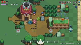5 Minutes of Cadence of Hyrule Gameplay DIRECT FEED (Cucco Attack!)