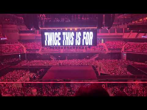TWICE FOUR Intro VCR This is For Concert Live Incheon South Korea 250719 트와이스 인천 콘서트 직캠