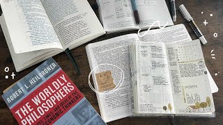 A Week In My Journals | Hobonichi Weeks, Commonplace, Reading, Hobonichi Day Free