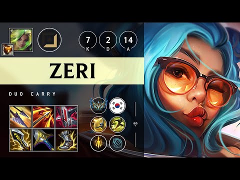 Zeri ADC vs Aphelios - KR Challenger Patch 25.20